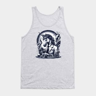 Unicorn Mad Scientist Tank Top